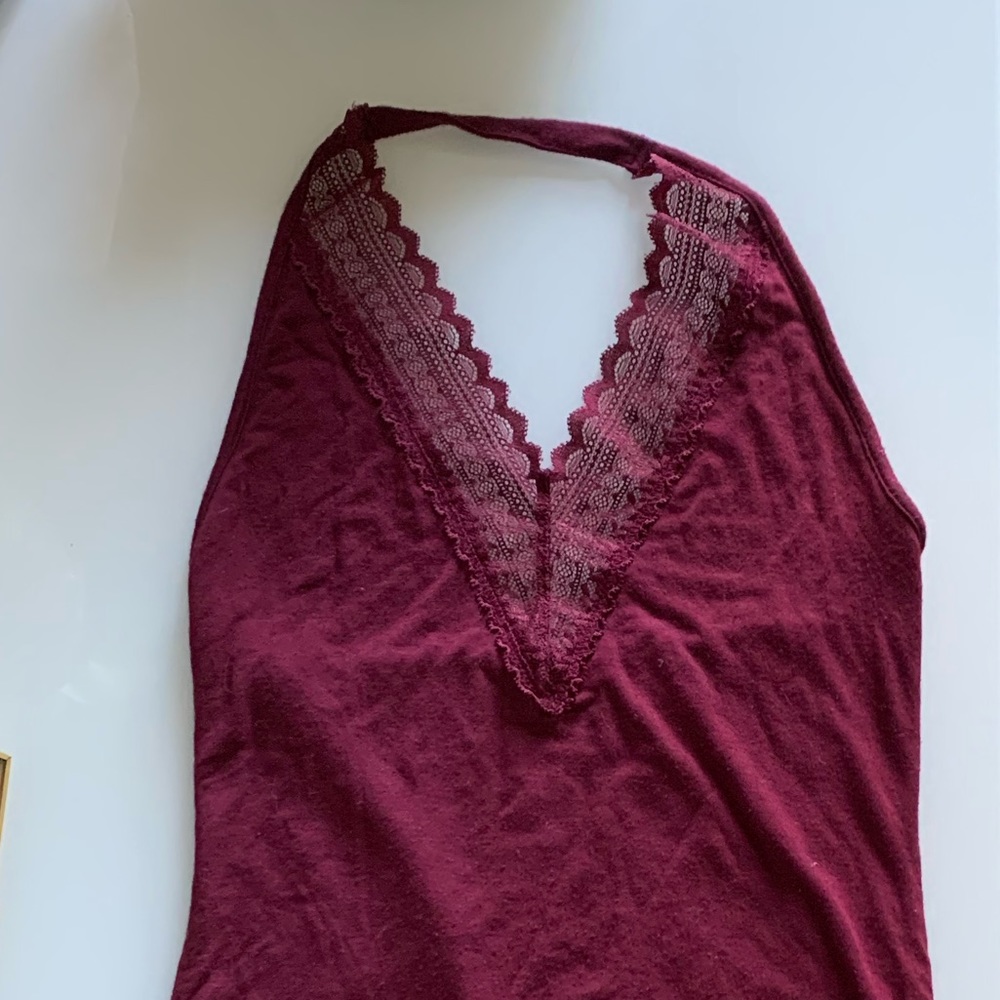 American Eagle Halter Bodysuit
